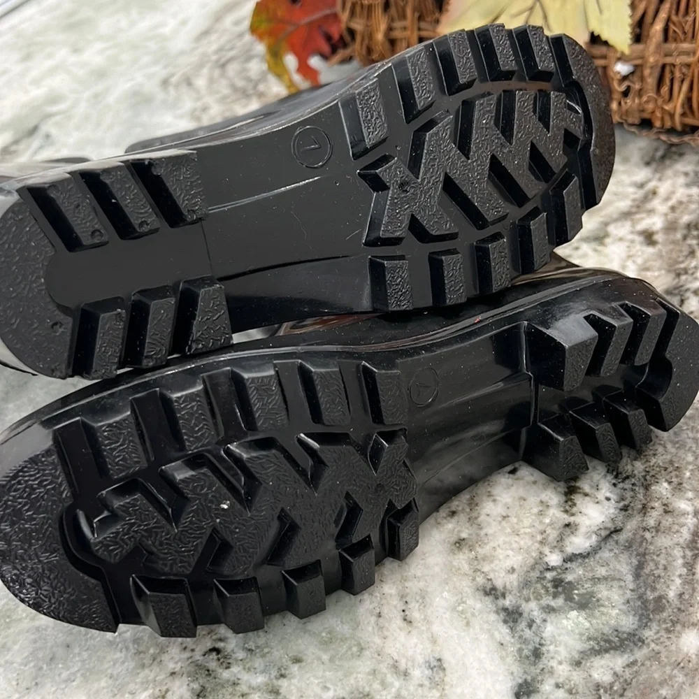 Women’s‎ EASY USA Rain Boots Black